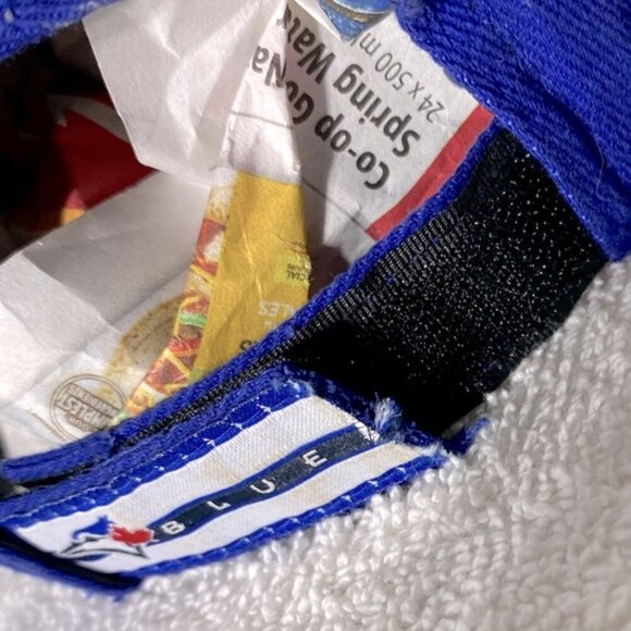 Fan Favorite Blue Red White Blue Jays Baseball Ball Cap - Picture 7 of 13